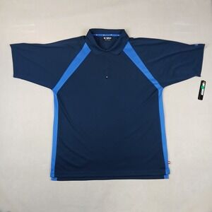 Wilson Hyper Tek Large Mens‎ Shirt Polo Golf Stretch Performance NWT